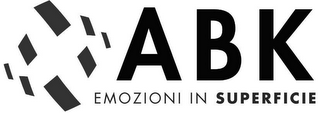 ABK EMOZIONI IN SUPERFICIE logo