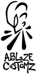 ABLAZE CUSTOMZ logo