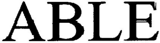 ABLE logo