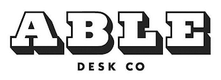 ABLE DESK CO