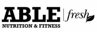 ABLE FRESH NUTRITION & FITNESS logo