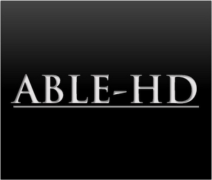 ABLE-HD logo