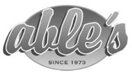 ABLE'S SINCE 1973 logo
