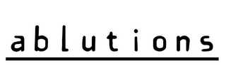 ABLUTIONS logo