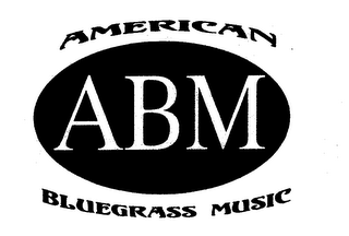 ABM AMERICAN BLUEGRASS MUSIC logo