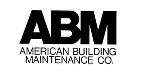ABM AMERICAN BUILDING MAINTENANCE CO. logo