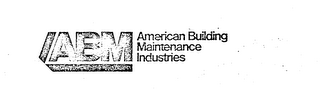 ABM AMERICAN BUILDING MAINTENANCE INDUSTRIES logo