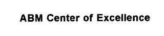 ABM CENTER OF EXCELLENCE logo