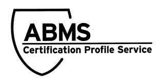 ABMS CERTIFICATION PROFILE SERVICE logo