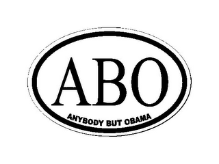 ABO ANYBODY BUT OBAMA logo