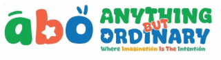ABO ANYTHING BUT ORDINARY WHERE IMAGINATION IS THE INTENTION logo