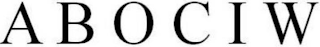 ABOCIW logo