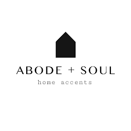 ABODE + SOUL HOME ACCENTS logo