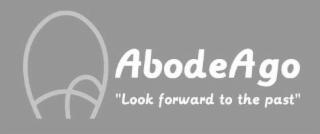 ABODEAGO "LOOK FORWARD TO THE PAST" AA logo