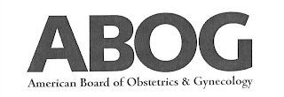 ABOG AMERICAN BOARD OF OBSTETRICS & GYNECOLOGY logo