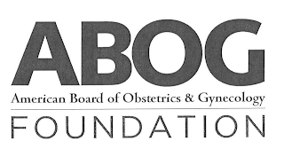 ABOG AMERICAN BOARD OF OBSTETRICS & GYNECOLOGY FOUNDATION logo
