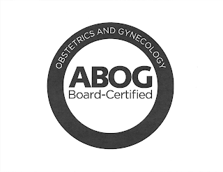 ABOG BOARD-CERTIFIED OBSTETRICS AND GYNECOLOGY logo