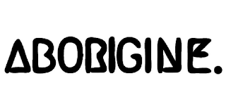 ABORIGINE. logo