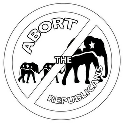ABORT THE REPUBLICANS logo