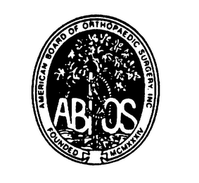 ABOS AMERICAN BOARD OF ORTHOPAEDIC SURGERY INC FOUNDED MCMXXXIV logo