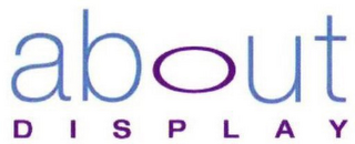 ABOUT DISPLAY logo