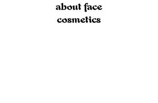 ABOUT FACE COSMETICS logo