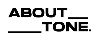 ABOUT TONE logo