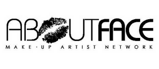 ABOUTFACE MAKE-UP ARTIST NETWORK logo
