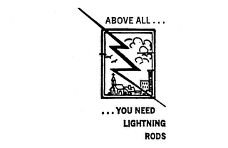 ABOVE ALL... ...YOU NEED LIGHTNING RODS logo