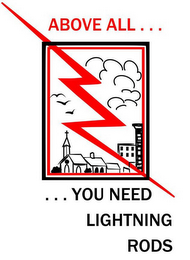 ABOVE ALL... ...YOU NEED LIGHTNING RODS logo