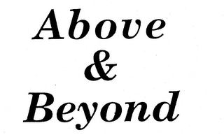 ABOVE & BEYOND logo