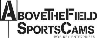 ABOVETHEFIELD SPORTSCAMS ROE-KEY ENTERPRISES logo