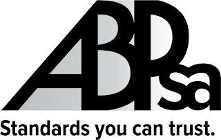 ABPSA STANDARDS YOU CAN TRUST. logo