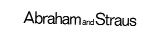 ABRAHAM AND STRAUS logo