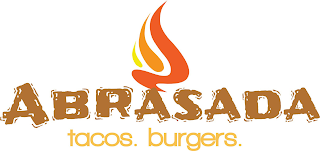 ABRASADA TACOS. BURGERS. logo