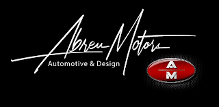 ABREU MOTORS AUTOMOTIVE & DESIGN A M logo