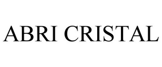ABRI CRISTAL logo