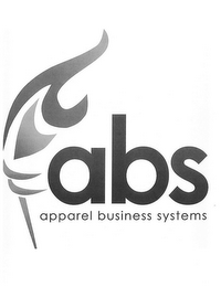 ABS APPAREL BUSINESS SYSTEMS logo