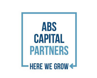 ABS CAPITAL PARTNERS HERE WE GROW logo