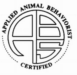 ABS CERTIFIED APPLIED ANIMAL BEHAVIORIST logo