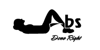 ABS DONE RIGHT logo