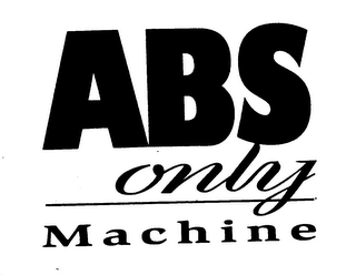 ABS ONLY MACHINE logo