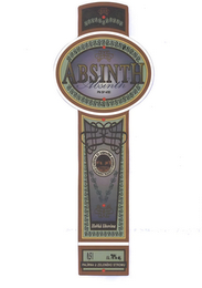 ABSINTH ABSINTH PALÍRNA U ZELENÉHO STROMU ZALOZENU U ROKU 1513 STAROREZNÁ PROSTEJOV HORKÁ LIHOVINA 0,51 ALK. 70% OBJ. PALÍRNA U ZELENÉHO STROMU logo