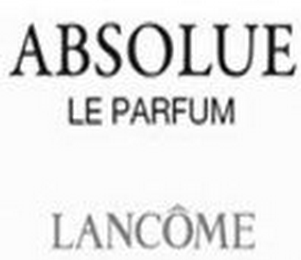 ABSOLUE LE PARFUM LANCÔME logo