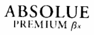 ABSOLUE PREMIUM ßX logo