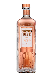 ABSOLUT ELYX SINGLE ESTATE & COPPER CRAFTED FOR TRUE LUXURY VODKA ABSOLUT COUNTRY OF SWEDEN ELYX SINGLE ESTATE COPPER CRAFTED VODKA PRODUCED & BOTTLED IN ÅHUS SWEDEN IMPORTED WITH LOVE FROM ABSOLUT ELYX XXX logo