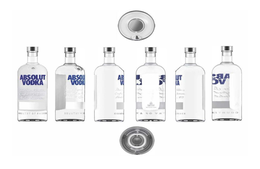 ABSOLUT VODKA ABSOLUT SINCE 1879 L.O. SMITH THIS SUPERB VODKA IS CREATED TO PERFECTION. ABSOLUT SINCE 1879 COUNTRY OF SWEDEN THE ÅHUS DISTILLERY logo