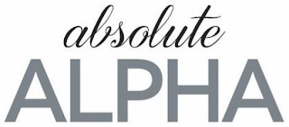 ABSOLUTE ALPHA logo