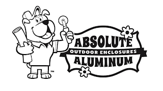 ABSOLUTE ALUMINUM OUTDOOR ENCLOSURES logo