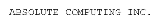 ABSOLUTE COMPUTING INC. logo
